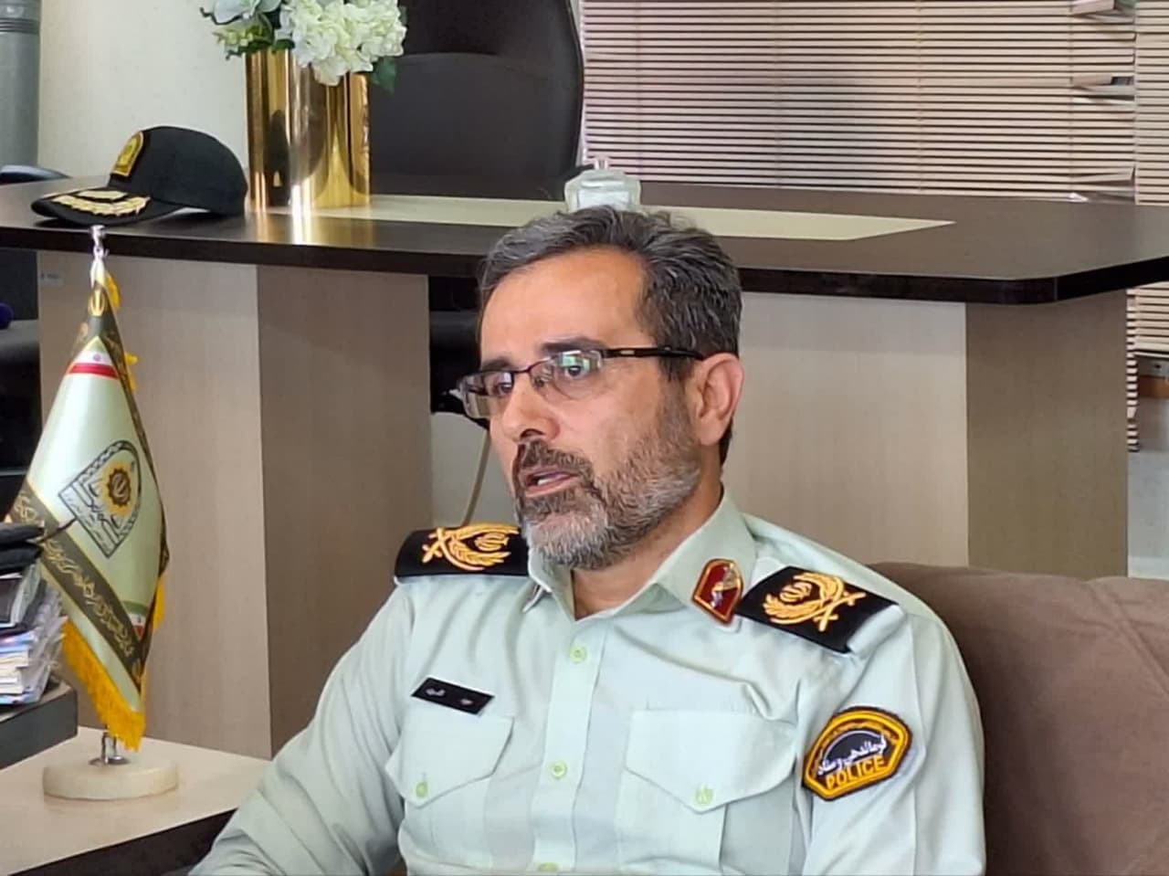 تقدیر مدیرکل تبلیغات اسلامی استان اردبیل از فرمانده نیروی انتظامی اردبیل