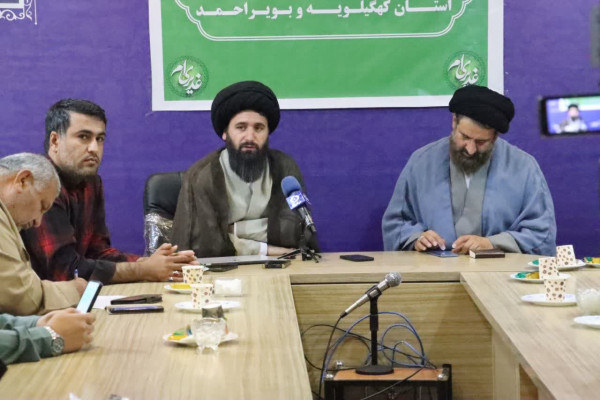 نشست خبری مدیرکل تبلیغات اسلامی استان برگزار شد