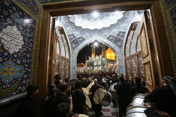 آیین «مشق شمشیر» نجفی‌های مقیم قم