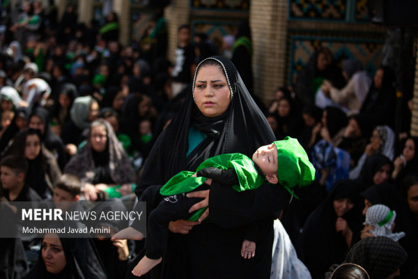 مراسم «شیرخوارگان حسینی» در سراسر کشور