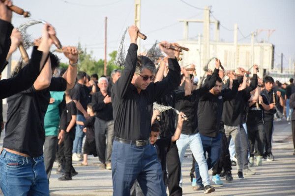 اجتماع باشکوه هیئات مذهبی کالپوش در نردین در قاب «روایت نهضت»