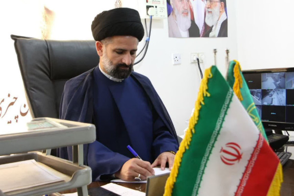 پیام خداحافظی رئیس اداره تبلیغات اسلامی لالی