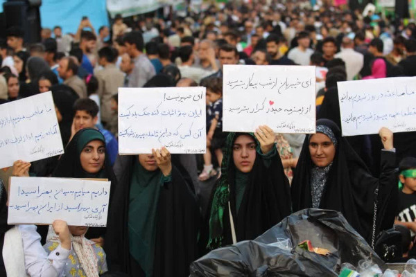 اجتماع همبستگی و بیعت با ولایت در یاسوج برگزار شد