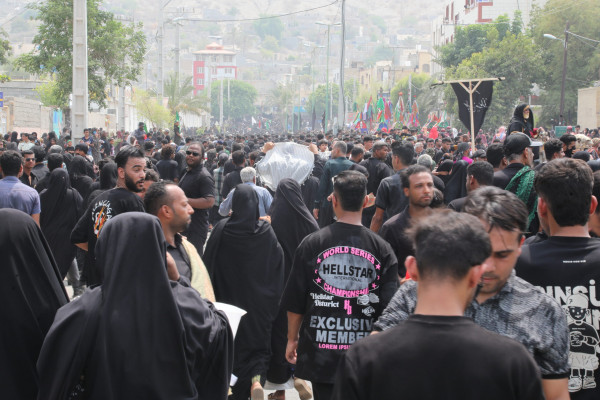 «شیر و کُتل» رسم ۴۰۰ ساله مینابی‌ها در روز عاشورا