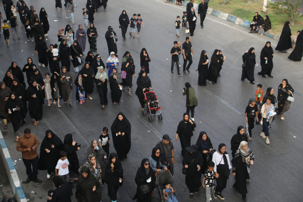 مراسم جاماندگان اربعین حسینی در بندرعباس