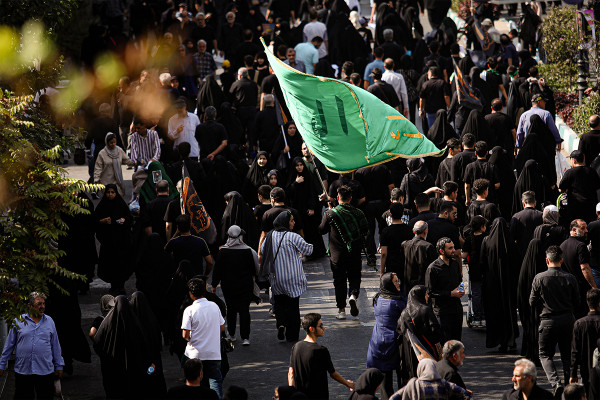 مراسم آیینی جاماندگان اربعین حسینی