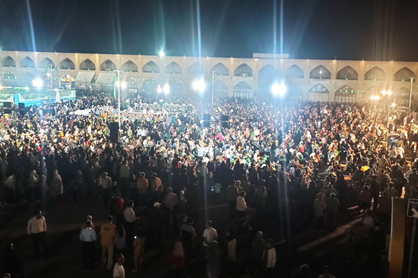 شکوه نصف جهان در جشن « امت احمد»