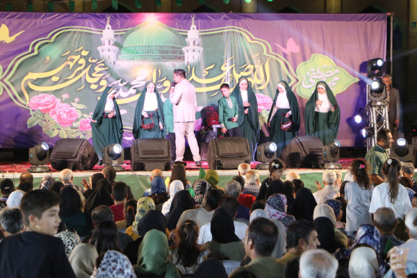 شکوه نصف جهان در جشن « امت احمد»