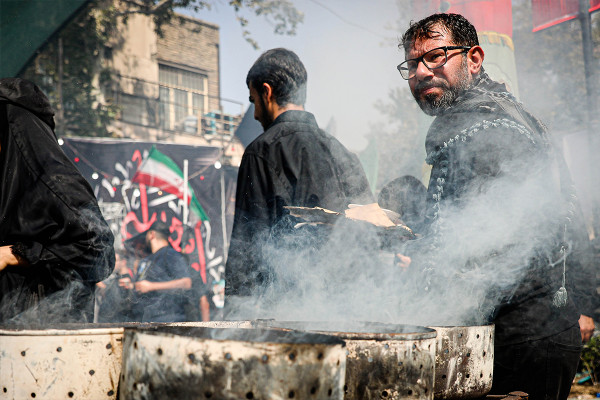 مراسم «جاماندگان الأربعين» في إيران