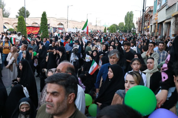 اردبیل یکصدا «مرگ بر اسرائیل»