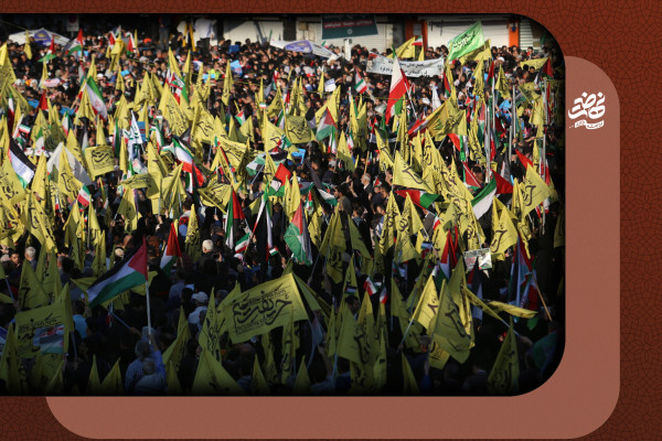 全国性民众运动《你的对手是我》：伊朗人民对犹太复国主义罪行的强烈谴责