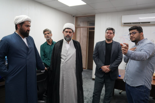 بازدید معاون آموزش و تعالی سازمان تبلیغات از مرکز رسانه خوزستان