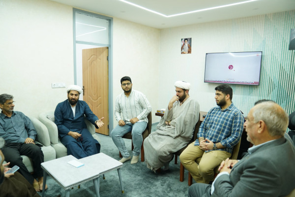 حضور رئیس دانشگاه شهید چمران اهواز در مرکز رسانه تبلیغات اسلامی خوزستان