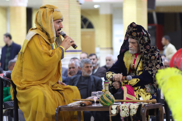 «هنر و عزا در هم‌آوایی تعزیه‌خوانان برجسته کشور»  برگزاری آئین سنتی تعزیه خوانی
