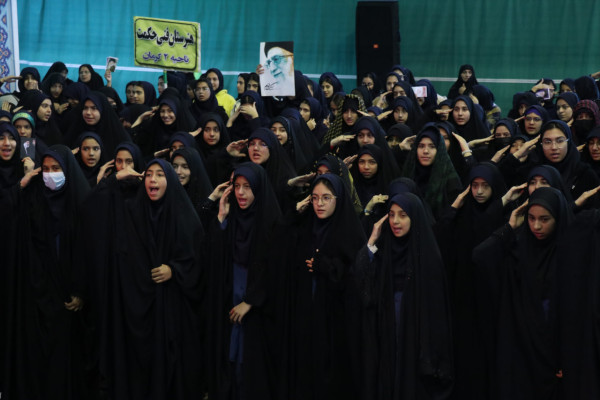 تجمع هزاران نفری دختران فاطمی