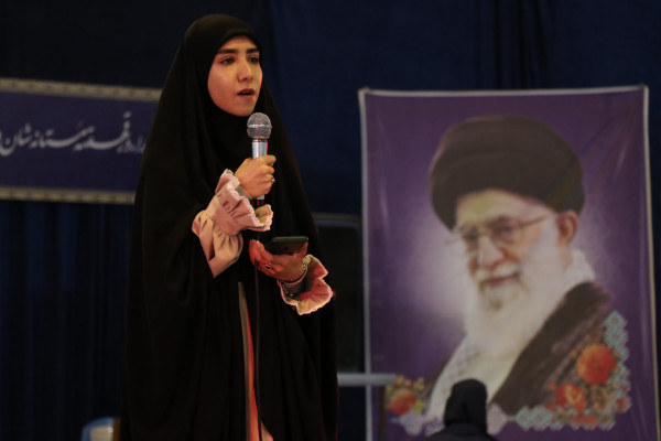 تجمع هزاران نفری دختران فاطمی