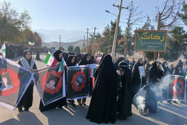 شهرستان دره شهر بار دیگر میزبان لاله های سرخی بنام شهیدان گمنام بودند