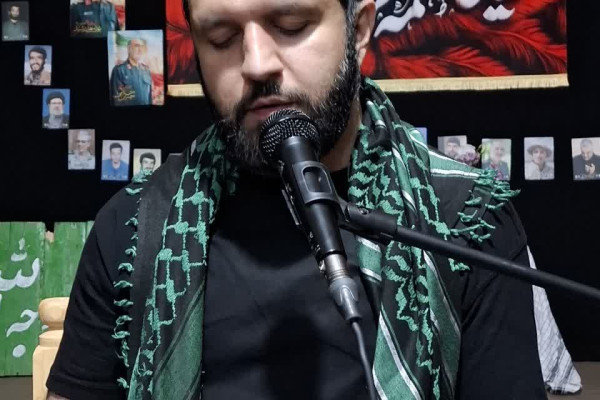 محفل فاطمیه و شبی با شهدا در شهرستان بدره