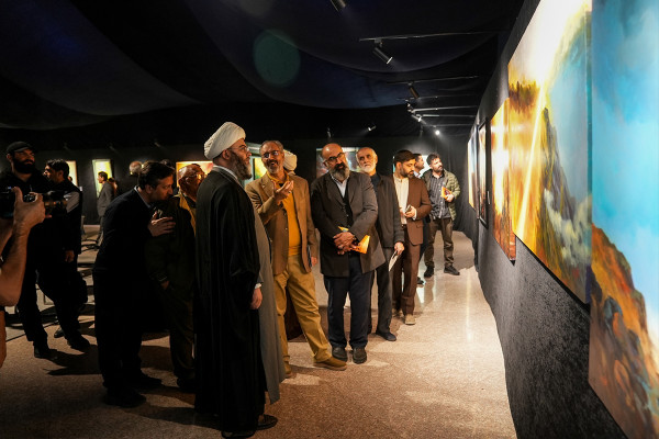نمایشگاه آثار نقاشی عبدالحمید قدیریان