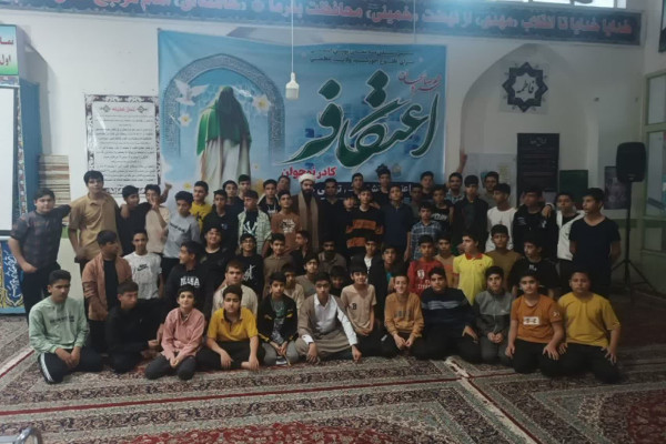 اعتکاف دانش‌آموزی در مساجد خراسان جنوبی