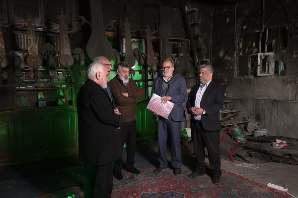 حسینیه ای در اهواز که طعمه آتش نمرودیان شد