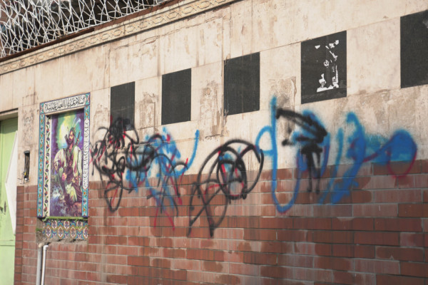 بازدید اصحاب رسانه خوزستان از اماکن آسیب دیده ناشی از اغتشاشات