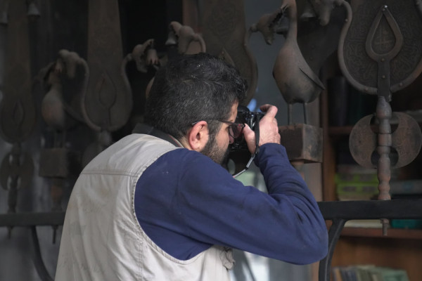 بازدید اصحاب رسانه خوزستان از اماکن آسیب دیده ناشی از اغتشاشات