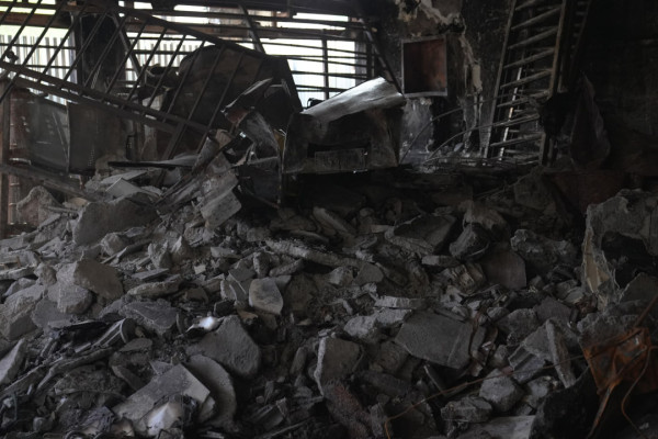 بازدید اصحاب رسانه خوزستان از اماکن آسیب دیده ناشی از اغتشاشات