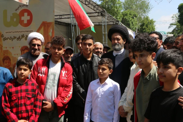 برپایی مهمونی ۱۳ کیلومتری غدیر در استان اردبیل 