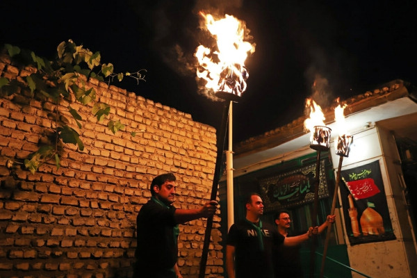 آیین سنتی «دسته چوبی» در گرگان