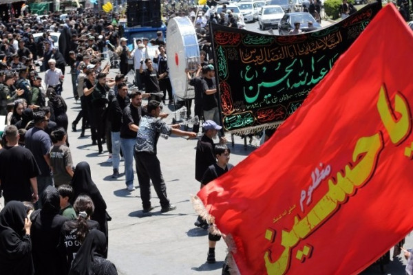 مراسم عزاداری سومین روز شهادت امام حسین (ع) در همدان