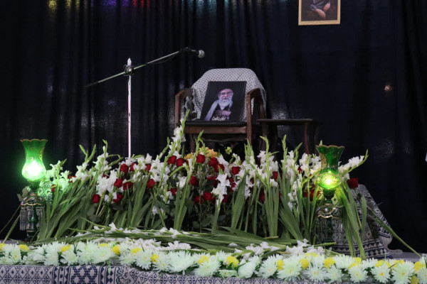 عزاداری هیئات کرمان در سومین روز تدفین رهبر فقید و شهید انقلاب