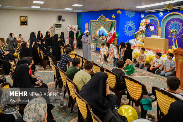 مسجد جمکران میزبان جشن تولد فرزندان شهدای جنگ رمضان