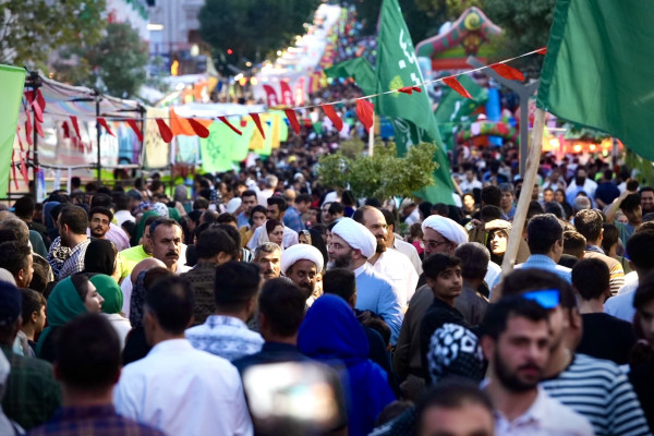 حضور رئیس سازمان تبلیغات اسلامی در مهمانی امت احمد