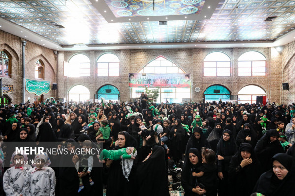 مراسم «شیرخوارگان حسینی» در سراسر کشور