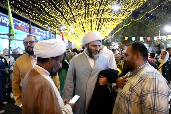 حضور رئیس سازمان تبلیغات اسلامی در مهمانی امت احمد