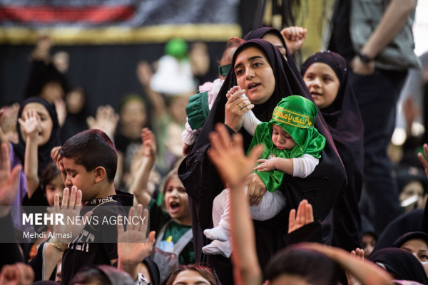 مراسم «شیرخوارگان حسینی» در سراسر کشور