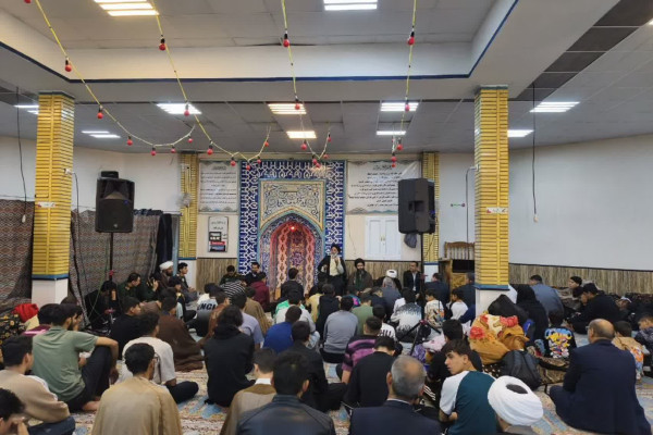 حضور نماینده ولی فقیه در جمع پرشور معتکفین شوش دانیال