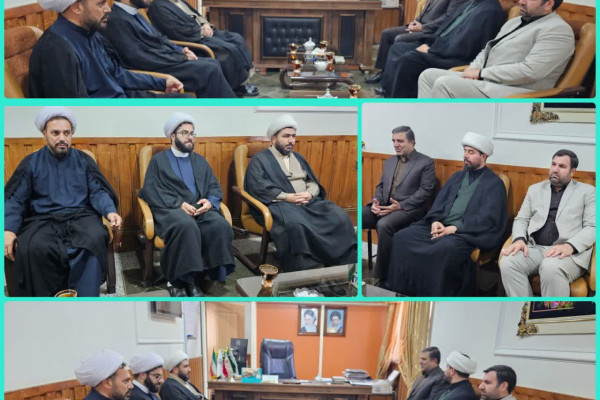 دیدار مسئولان تبلیغات اسلامی با فرماندار سنقروکلیایی: هم‌افزایی برای توسعه فرهنگ ایمان و مشارکت مردمی