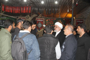 بازدید مدیرکل تبلیغات اسلامی فارس از نمایشگاه فرهنگی موکب انتظار در شهرک بزین شیراز